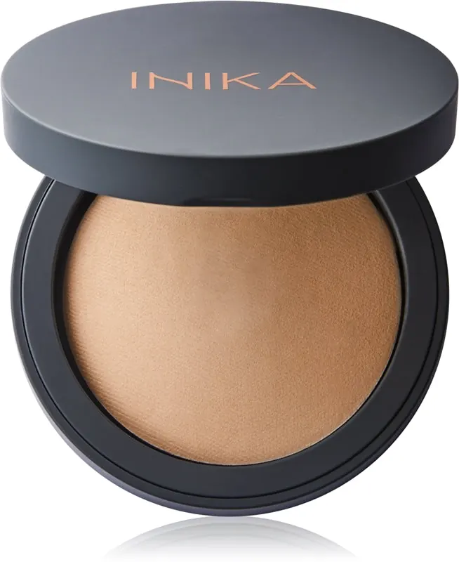 INIKA Organic Baked Mineral Foundation kompaktowy puder mineralny kolor Nurture 8 g