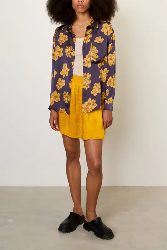 American Vintage Shaning Shirt Ava Maat: L | Blouses Outlet | Dames | Paars
