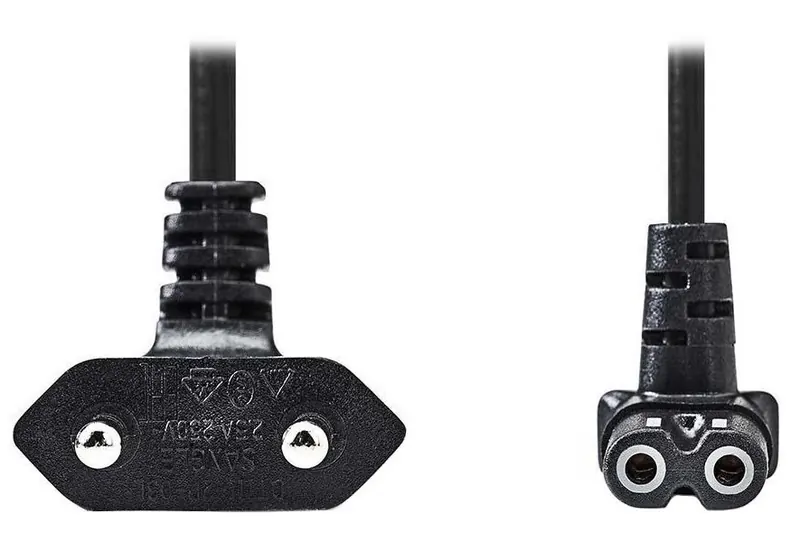 Nedis CEGL11055BK30 Kabel zasilający Czarny 2 m CEE7/16 Iec 320