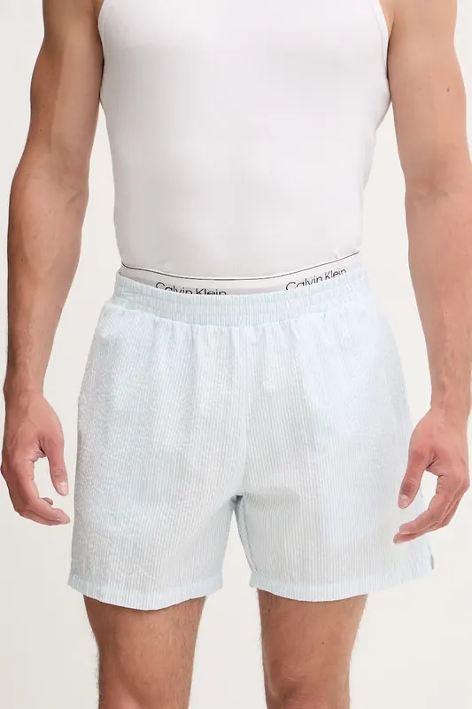 Calvin Klein Underwear szorty piżamowe męskie bawełniane