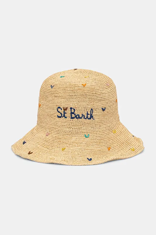 MC2 Saint Barth kapelusz bucket damski pleciony
