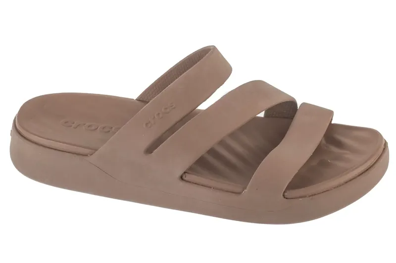 Crocs Getaway Strappy Sandal W 209587-0LF, Damskie, Brązowe, klapki, syntetyk, rozmiar: 36/37