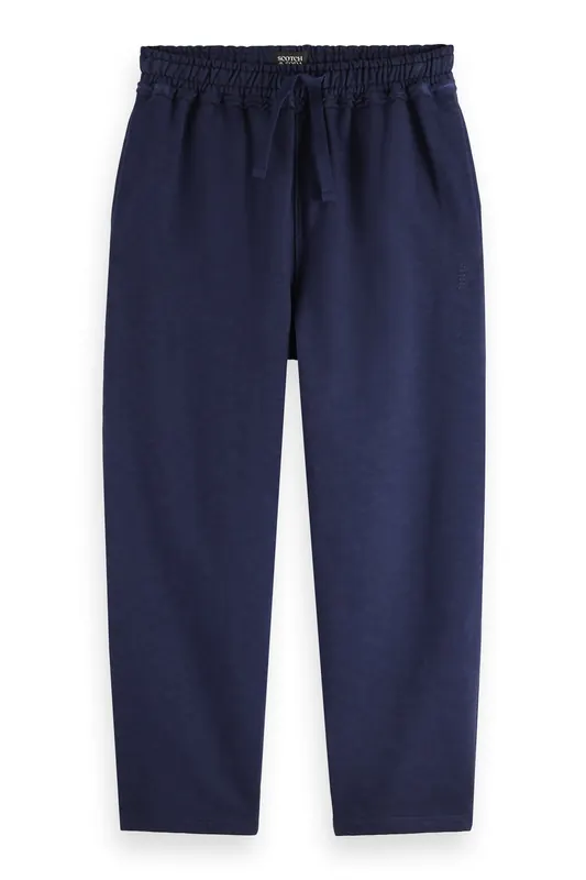 Scotch & Soda 3 Crosses Garment Dye Sweatpants Peacoat Maat: L | Joggingbroeken Outlet | Heren | Blauw