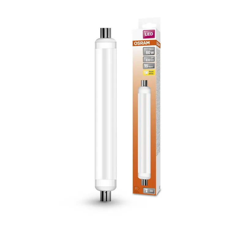 Żarówka rurkowa LED OSRAM S19 9 W, 2700 K, 830 lm