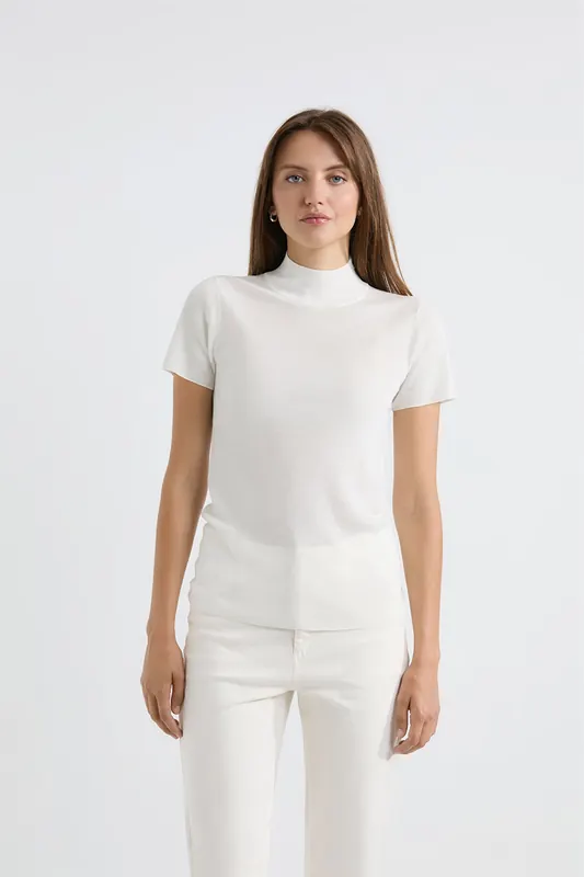 Josephine & Co Senna Sweater Lurex Off White Maat: M | Sweaters Outlet | Dames | Wit