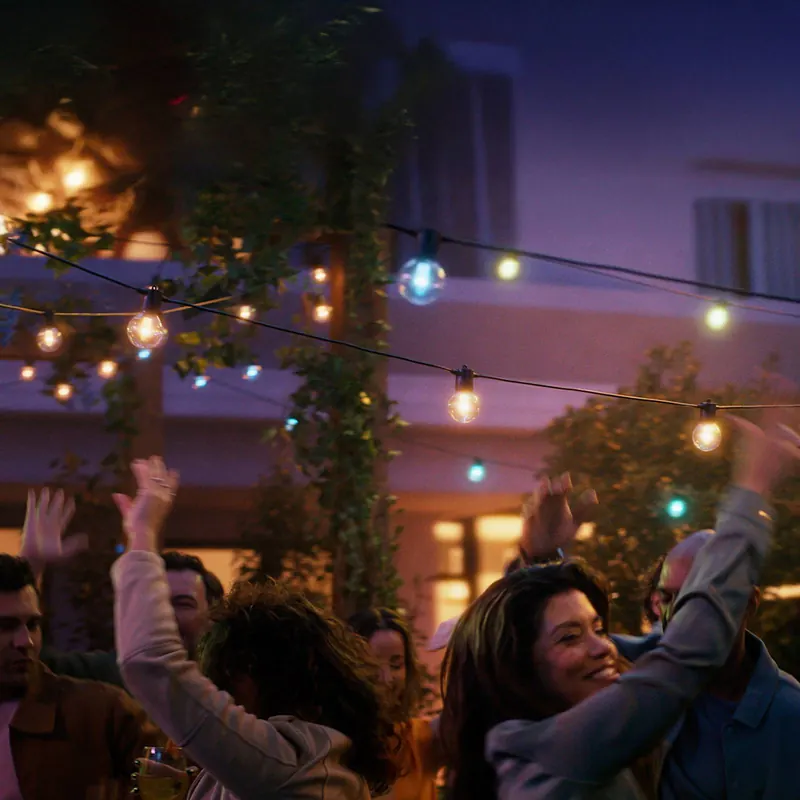 Łańcuch świetlny LED Philips Hue Festavia Globe 14 m 20 szt. IP65
