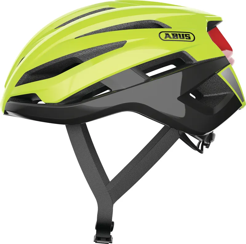 ABUS kask rowerowy STORMCHASER neon żółty (59-61)