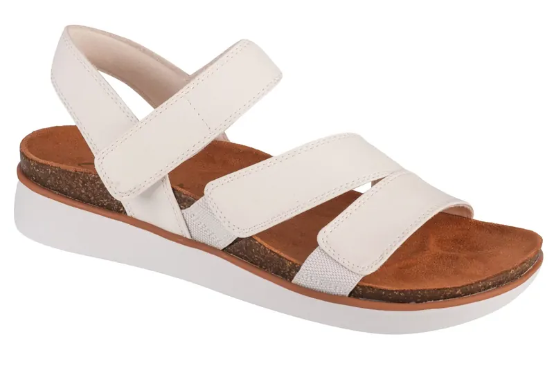 Skechers Lifted Comfort 163252-WHT, Damskie, Białe, sandały, skóra syntetyczna, rozmiar: 41