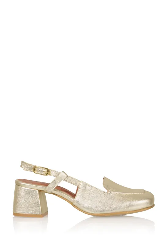 DWRS label Bamako Champagne Maat: 38 | Instappers Outlet | Dames | Goud