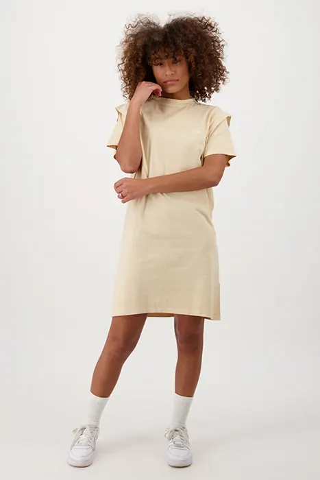 RAIZZED Prisha Dress Dusty Sand Maat: S | Mini Jurken Outlet | Dames | Beige