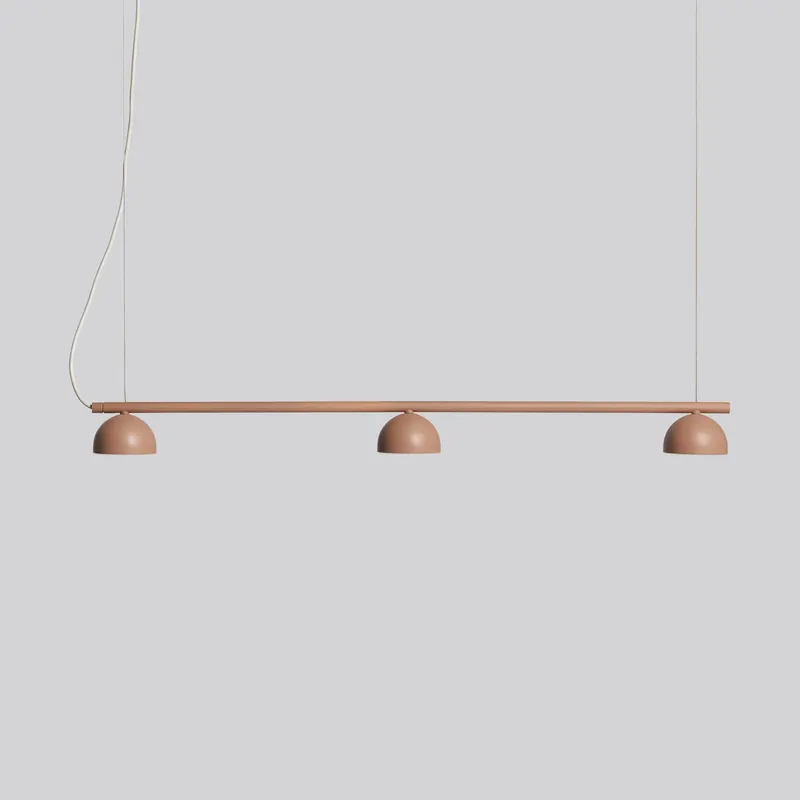 Northern Blush żyrandol LED, 3-pkt., beżowy