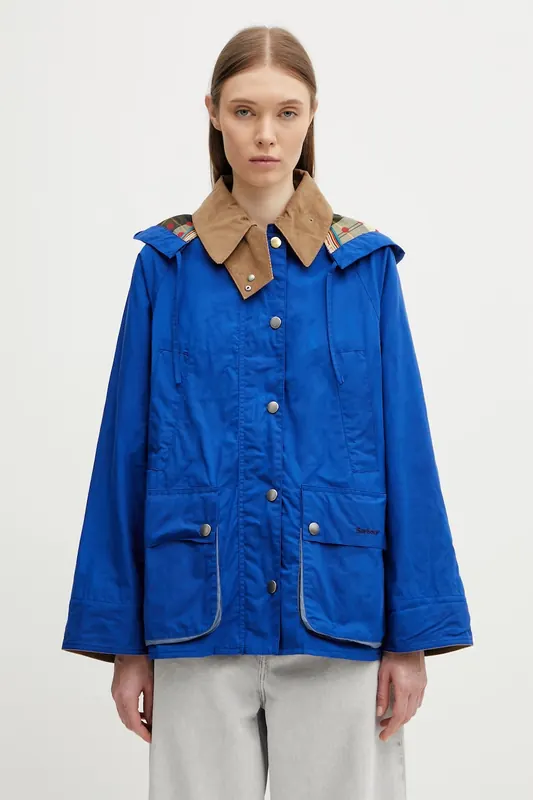 Barbour x Paul Smith Bedale kurtka damska bawełniana