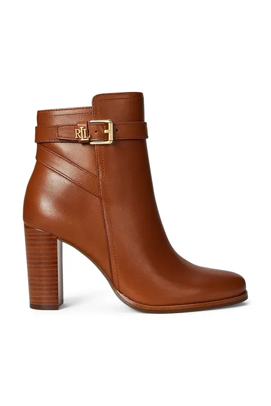 Lauren Ralph Lauren botki skórzane Brke Bt Hl 2