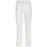 PAIGE Hoxton Straight Ankle 27 In Crisp White Maat: W23 | Straight Jeans Outlet | Dames | Wit