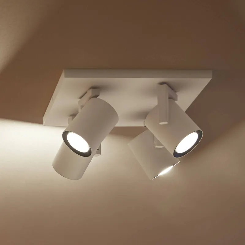 Philips Hue reflektor sufitowy LED Argenta, biały, 4-punktowa RGB CCT