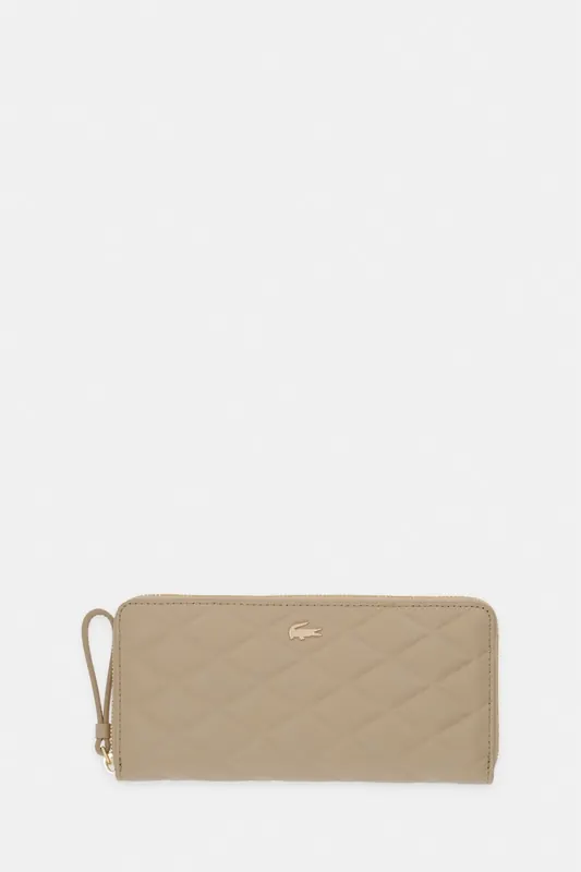 Lacoste portfel RFID damski skórzany