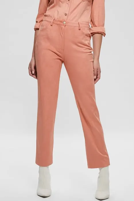 GUESS Marciano By  Kelly Straight Satin Rose Maat: W26 | Straight Broeken Outlet | Dames | Roze