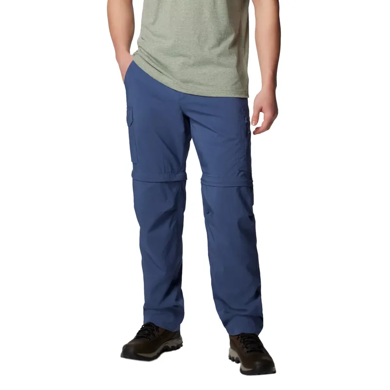 Columbia Silver Ridge Utility Convertible Pant 2012962478, Męskie, Granatowe, spodnie, poliester, rozmiar: 32-34