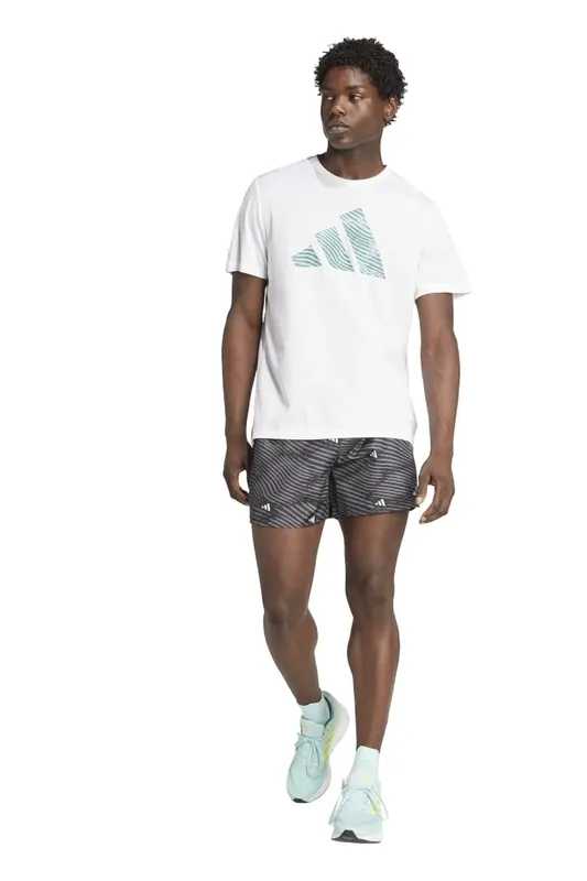 Adidas Unisex Performance Adi365 Running Essentials Brand Love Shor Maat: XL 5" | Korte Broeken Outlet | Unisex | Grijs
