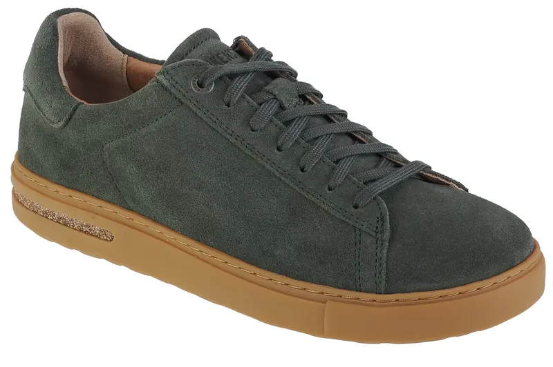 Birkenstock Bend Low 1024601, Unisex, Zielone, buty sneakers, skóra zamszowa, rozmiar: 36
