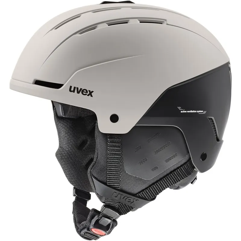 Kask narciarski UVEX Stance beżowy (51-55)