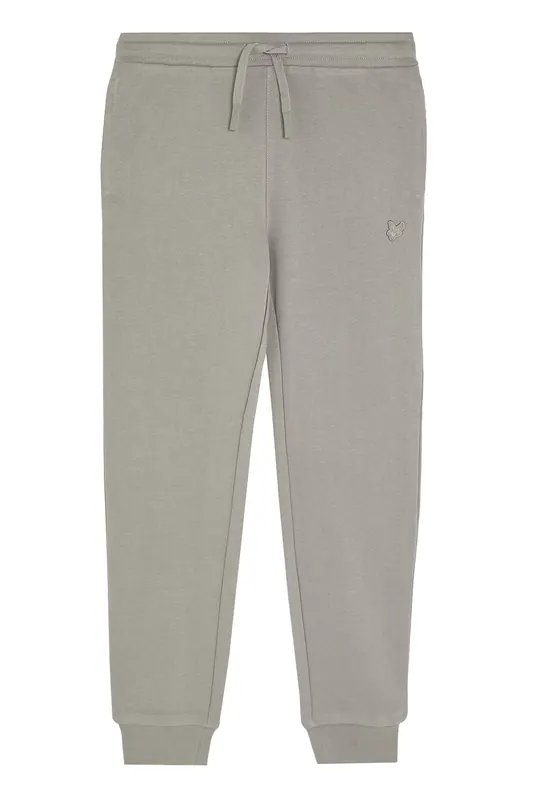 Lyle & Scott Tonal Eagle Sweatpant Sharkskin Maat: 15/16 | Broeken Outlet | kids | Grijs