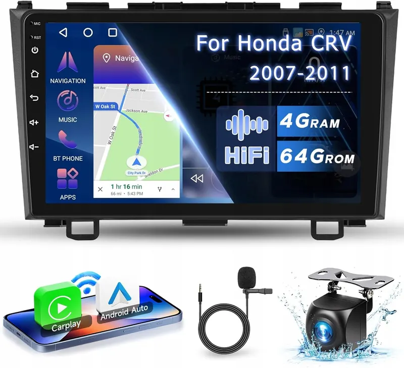 Autorádio pre Honda Crv 2007-2011 4+64G 9 Cali