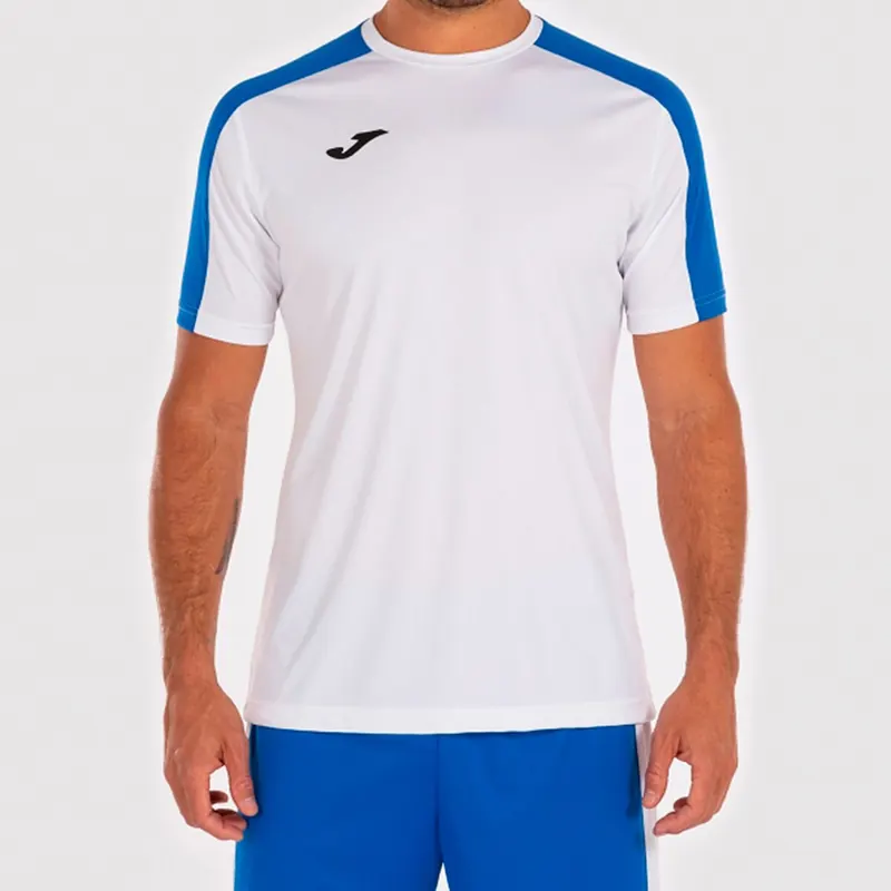 JOMA ACADEMY 101656.208 koszulka męska sportowa biała/niebieska (S)