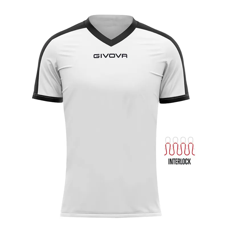 GIVOVA koszulka sportowa męska t-shirt treningowy MAC04 biała (XL)