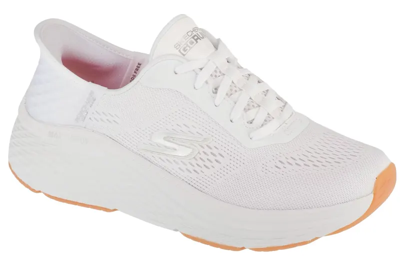 Skechers Slip-Ins: Max Cushioning Elite 2.0 - Vanish 129606-WSL, Damskie, Białe, buty sportowe, tkanina, rozmiar: 40