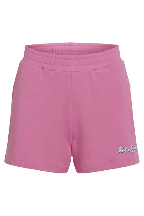 Karl Lagerfeld Karl Signature Short Pants Candy Pink Maat: S | Korte Broeken Outlet | Dames | Roze