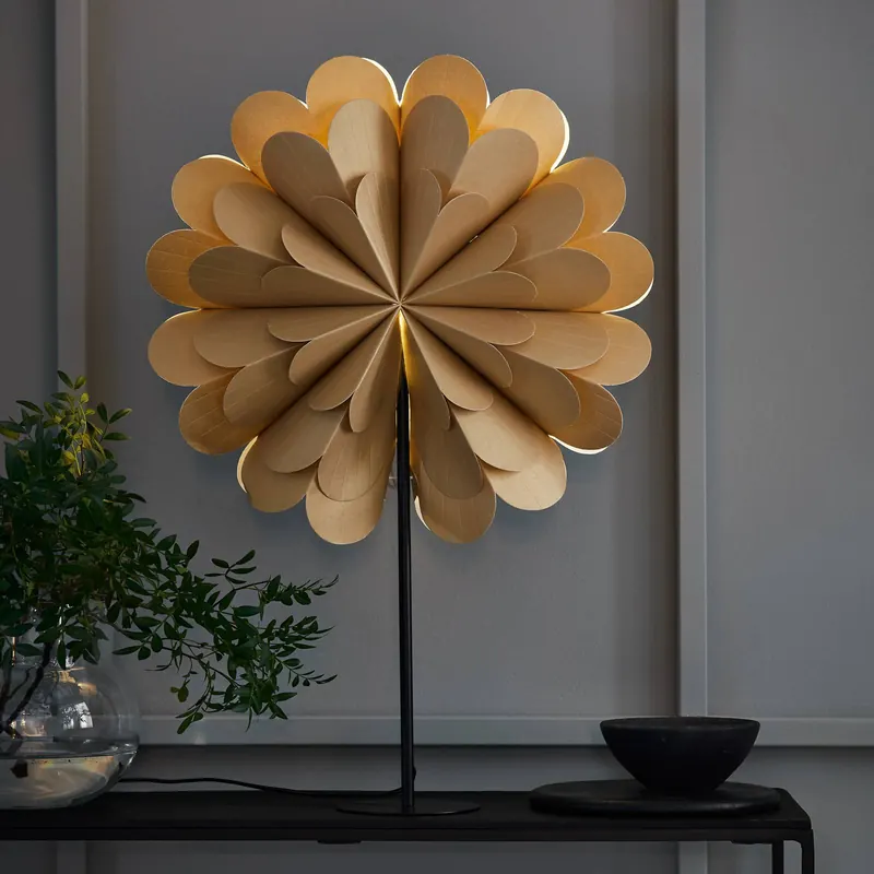 Gwiazda stojąca Maravilla, złoty/czarny Wysokość 68 cm