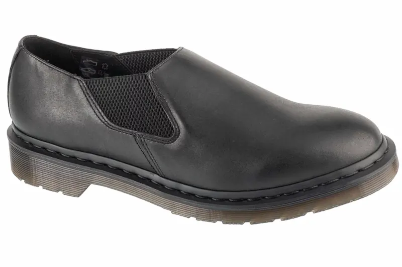 Dr. Martens Louis Slip On DM40950001, Unisex, Czarne, półbuty, skóra licowa, rozmiar: 41