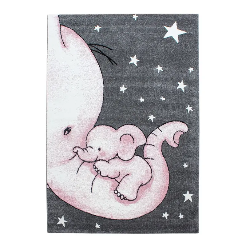 Różowo-szary dywan dziecięcy 80x150 cm Kids – Ayyildiz Carpets