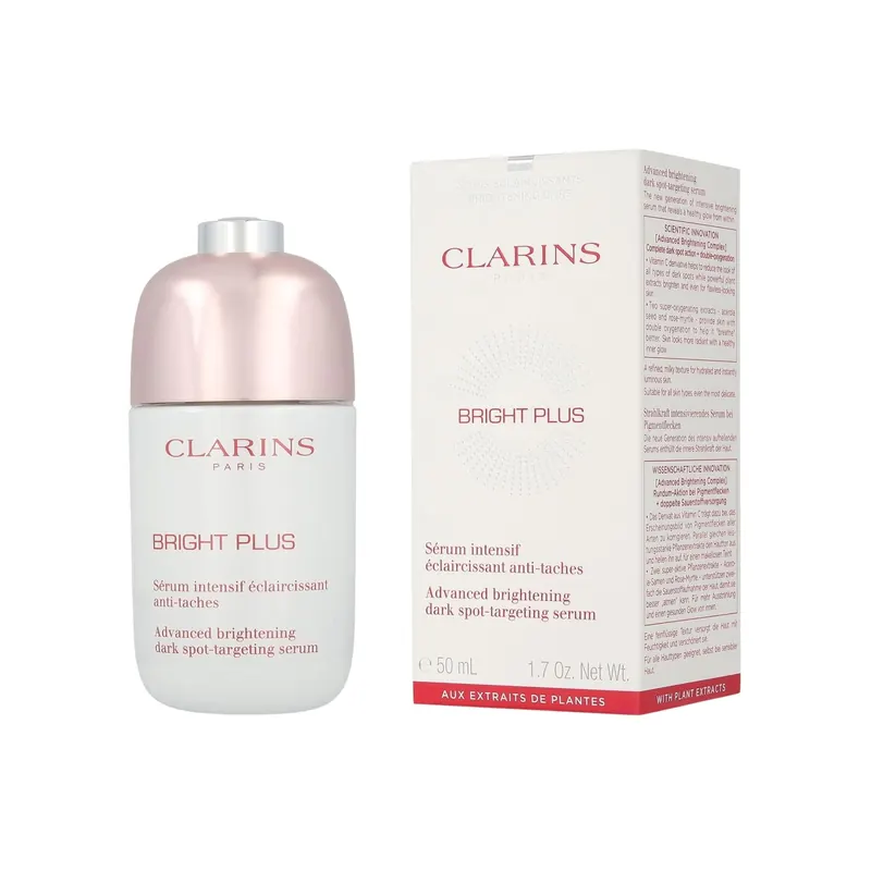 Clarins Bright Plus HP Advanced Brightening - Rozświetlające serum do twarzy - 50 ml