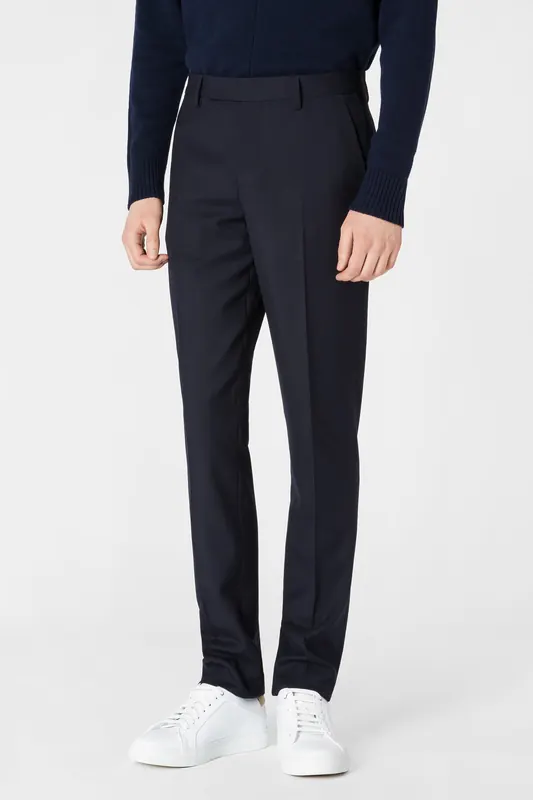 Paul Smith Gents Slim Fit Trouser Very Dark Navy Maat: W28 | Tailored Broeken Outlet | Heren | Blauw