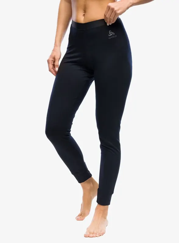 ODLO Legginsy damskie merino BOTTOM long MERINO 200 czarne (L)