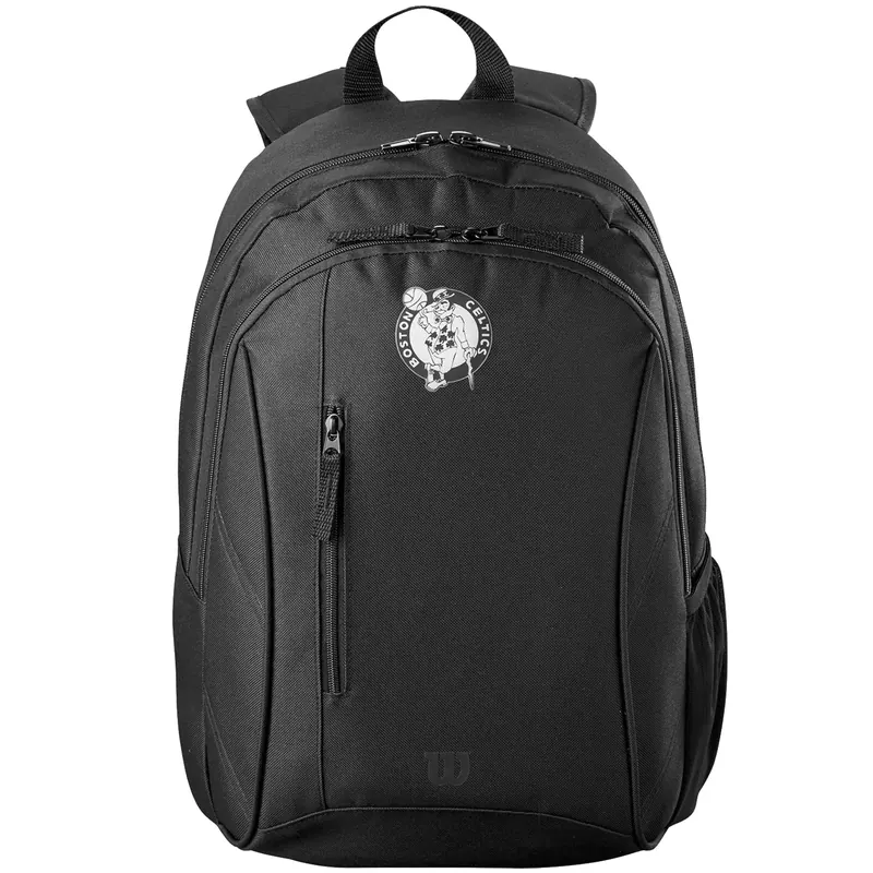 Wilson NBA Team Boston Celtics Backpack WZ6015001, Unisex, Czarne, plecaki, poliester, rozmiar: One size