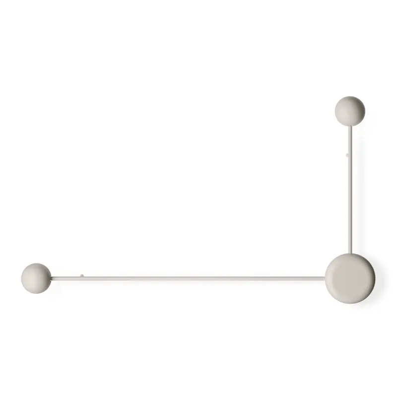 Vibia Pin 1694 Kinkiet LED, 2-punktowa, kremowy
