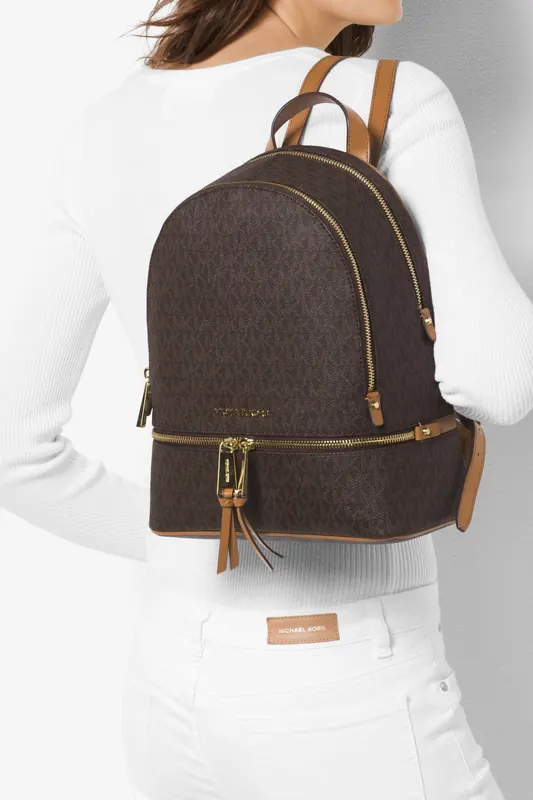 Michael Kors Medium Backpack Brown Maat: OS | Rugzakken Outlet | Dames | Bruin