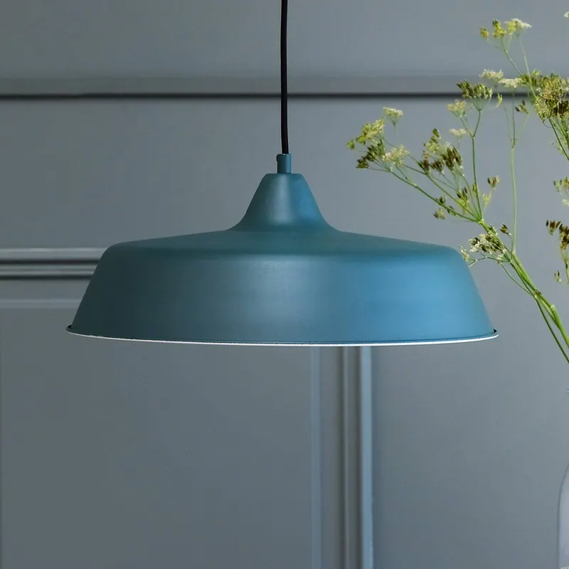 Dyberg Larsen Raw lampa wisząca, ciemnozielony