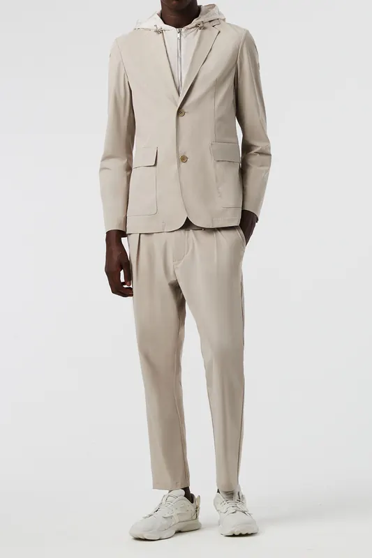 AlphaTauri Oboss V5.y7.01 Blazer Beige / Sand Maat: XL | Blazers Outlet | Heren | Beige
