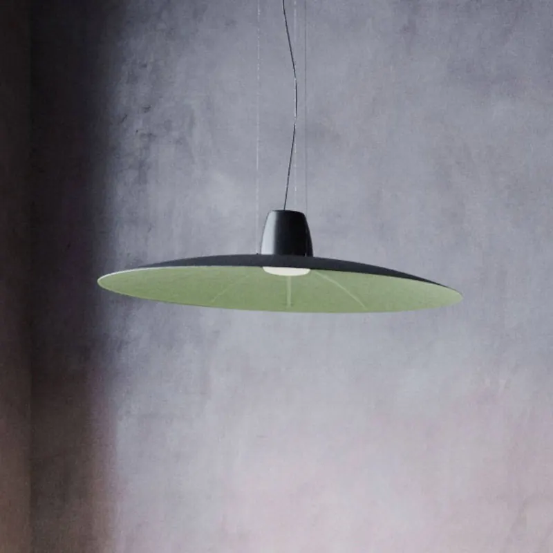 Martinelli Luce Lent lampa wisząca LED, zielona