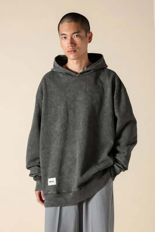 Mizuno Sl Floratech Hoodie Unisex Peatcharcoal Maat: M | Hoodies Outlet | Unisex | Grijs
