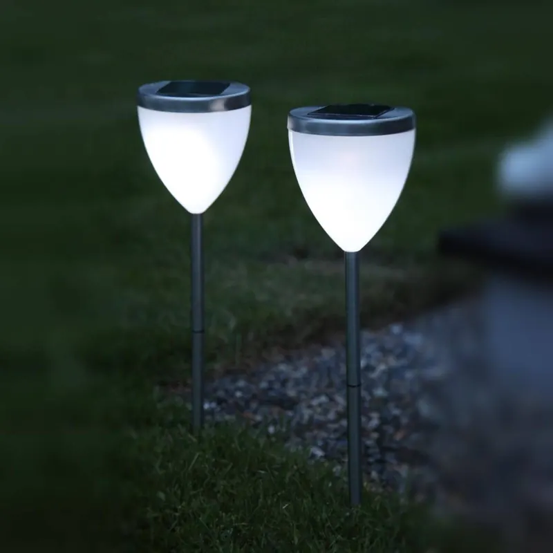 Dekoracyjna lampa solarna LED Jannik 2 sztuki