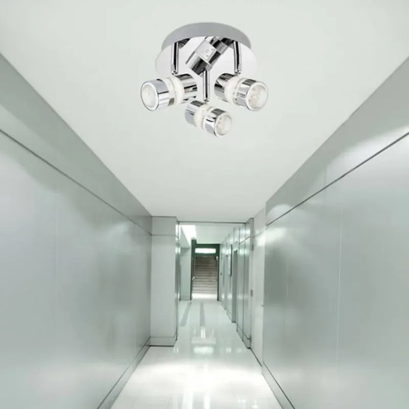 Lampa sufitowa LED Bubbles, IP44, 3-punktowa
