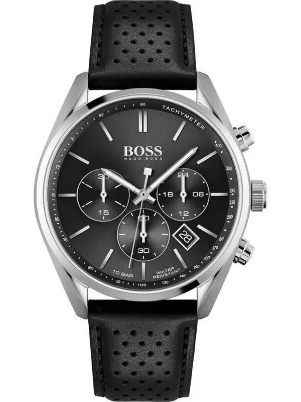 Zegarek Męski Hugo Boss 1513816 Czarny Chronograf Na Dzień Chłopaka
