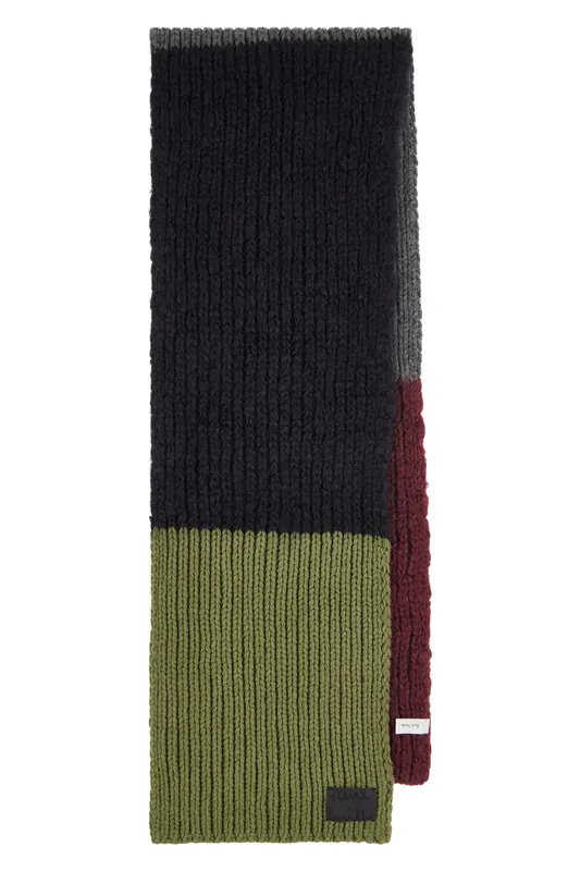 Paul Smith Men Scarf Mohair Black Maat: OS | Handschoenen Outlet | Heren | Zwart