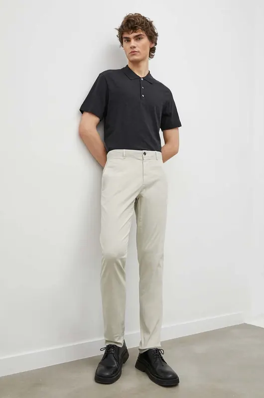 Theory polo bawełniane