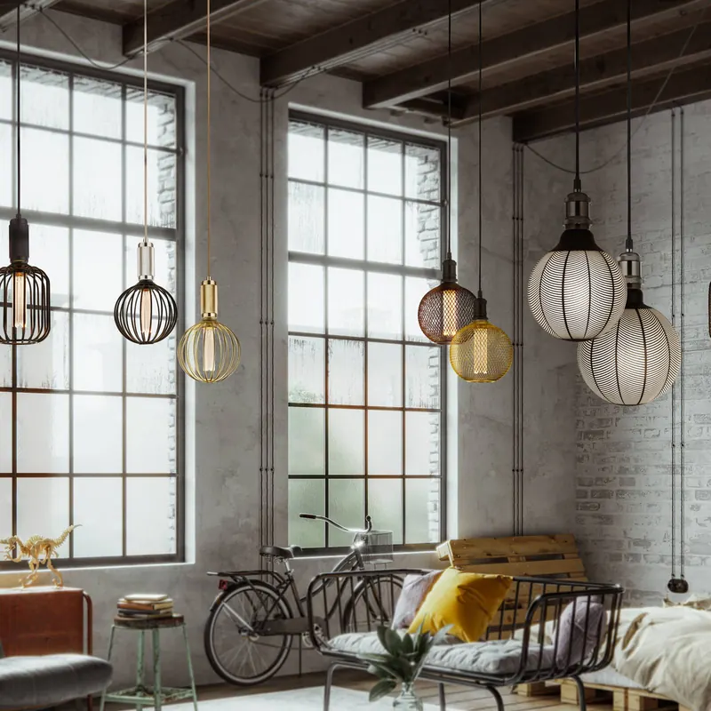 Żarówka LED Drum, czarna, E27, 3,5 W, 1800 K, ściemniana